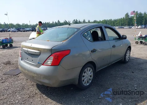 2012 Nissan Versa 1.6 S from USA, damaged, VIN 3N1CN7AP3CL869107
